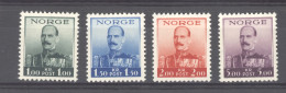 Norvège  :  Yv  183-86  * - Unused Stamps