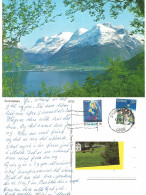 Norway Postcard 1991 Sunndalsøra    - Cancelled Sunndalsøra17.12.91 - Lettres & Documents