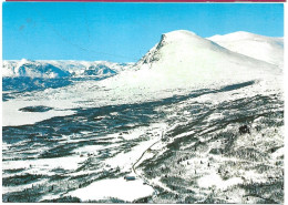 Norway Postcard From Lykkja In Hemsedal And Mount Skogshorn   F.15559-295   Unused - Briefe U. Dokumente