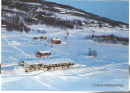 Norway Postcard Lykkja Feriesenter, Hemsedal     Unused - Briefe U. Dokumente