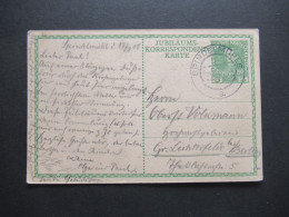 1908 Österreich 5 Heller GA Jubiläums Korrespondenz Karte Mit Großem K2 Spindelmühle - Gr. Lichterfelde Bei Berlin - Postkarten