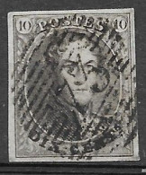 OBP10 Met 4 Randen En Met Balkstempel P73 Liege (zie Scans) - 1858-1862 Medaglioni (9/12)