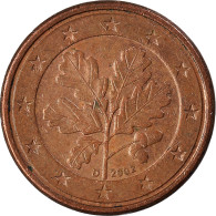Monnaie, Allemagne, Euro Cent, 2002 - Germania