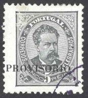 Portugal Sc# 79 Used (a) 1892 5r Overprint King Luiz - Gebraucht