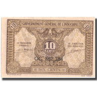 Billet, FRENCH INDO-CHINA, 10 Cents, Undated (1942), KM:89a, NEUF - Indochine