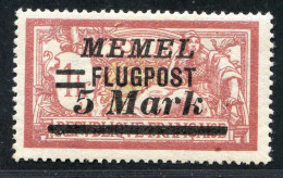 REF 088 > MEMEL FLUGPOST < PA N° 27 * Neuf Ch Dos Visible - MH * > Air Mail - Aéro - Unused Stamps