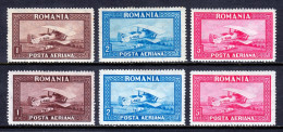 Romania - Scott #C1-C6 - MH - Patchy Gum #C4-C6 - SCV $21 - Ungebraucht