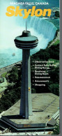 Vintage Leaflet About Skylon Tower (Chutes Du Niagara Falls, Canada) 1995 - Amérique Du Nord