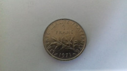 BS10 / 1 FRANC SEMEUSE 1971 - 1 Franc