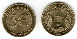 France - Monnaie De Paris - 2021 - Boulogne-sur-mer - Nausicaá - 30 Ans - 2021