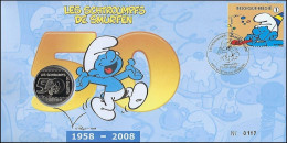 NUMISLETTER 3811° - Schtroumpfs / De Smurfen / Die Schlümpfe / The Smurfs - BELGIQUE / BELGIË / BELGIEN - Philastrips