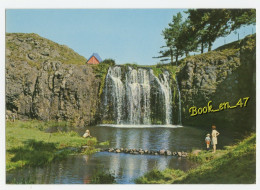 {87380} 15 Cantal Cascade Des Veyrines Près Allanche ; Animée - Allanche