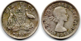 MA 31852 / Australie - Australia 6 Pence 1959 TB+ - Sixpence
