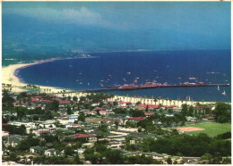 SANTA BARBARA, ARCHITECTURE, PORT, BOATS, BEACH, CALIFORNIA, UNITED STATES, POSTCARD - Santa Barbara