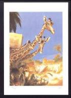 FRANK : Exlibris Les Giraffes (ns) - Künstler D - F