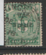 Jamaica  1916   SG  70  1/2d  Overprinted WAR TAX  Fine Used - Jamaïque (...-1961)