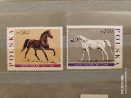 1967	Poland	Horses (F88) - Ongebruikt