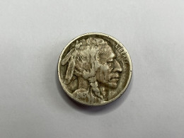 1913 (P) USA Buffalo Nickel 5 Cents Coin, VF Very Fine - 1913-1938: Buffalo