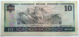 CINA -10 Yuan - Monte Everest -1980 P-887 MB+++ (B/78 - China