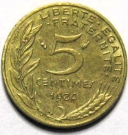 Pièce De Monnaie 5 Centimes Marianne 1982 - 5 Centimes