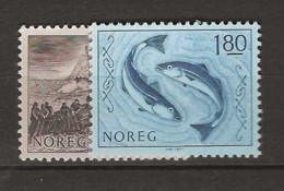1977 MNH Norway, Mi 751-52 Postfris** - Neufs
