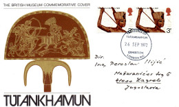 UK, GB, Great Britain,1972, Exhibition Treasure Of Tutankhamun - Briefe U. Dokumente