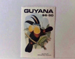 GUYANE 1990 1 V Neuf ** Keel-billed Toucan MNH Ucello Oiseau Bird Pájaro Vogel GUYANA - Coucous, Touracos