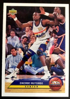 P10 Dikembe Mutombo - Denver Nuggets - Carte Upper Deck 1992-93 McDonald's NBA Basketball - Sonstige & Ohne Zuordnung