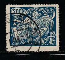 TCHECOSLOVAQUIE 483  // YVERT 186 // 1923 - Used Stamps