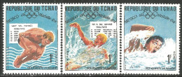 855 Tchad Natation Swimming Mexico Olympiques 1968 MNH ** Neuf SC (TCD-36d) - Plongeon