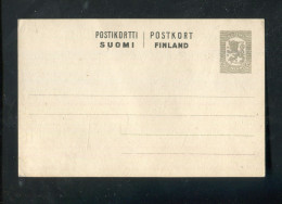 "FINNLAND" 1918, Postkarte Mi. P 42 ** (A0183) - Postal Stationery