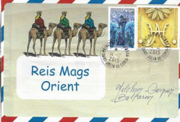 Hommage Des Trois Rois Mages.  «Jour Des Rois»   EPIPHANIE. (en Catalan: Reis Mags Orient)  2015 - Lettres & Documents
