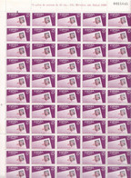 España Nº 1723 Al 1725 En Pliegos De 75 Series - Unused Stamps