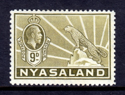 Nyasaland - Scott #45 - MH - SCV $8.50 - Nyassaland (1907-1953)