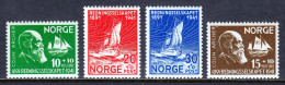 Norway - Scott #B20-B23 - MNH - Gum Bump #B21 - SCV $15 - Neufs