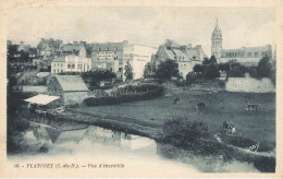 Plancoët * Vue D'ensemble Du Village * Lavoir L'HERMINE Ameublement Général - Plancoët