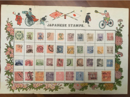 Japan - Numerous Stamps Used - Nice Presentation - Usados