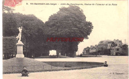 CPA SAINT GERMAIN EN LAYE - ALLEE DU BOULINGRIN - St. Germain En Laye (Château)