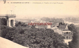 CPA SAINT GERMAIN EN LAYE - L'ASCENSEUR LE VIADUC ET LE SPA FRANCAIS - St. Germain En Laye (Château)