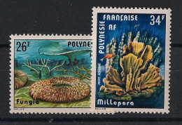 POLYNESIE - 1978 - Poste Aérienne PA N°YT. 138 à 139 - Coraux - Neuf Luxe** / MNH / Postfrisch - Unused Stamps