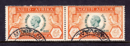 SOUTH AFRICA — SCOTT 71 — 1935 6d KGV JUBILEE ISSUE — USED/CTO — SCV $80 - Oblitérés