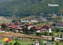 Bhutan Thimphu Overview New Postcard - Bhoutan