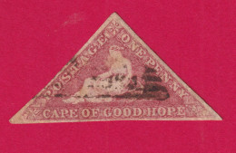 CAP DE BONNE ESPERANCE CAPE OF GOOD HOPE N°3 SIGNE CALVES COTE 300€ TIMBRE BRIEFMARKEN STAMP FRANCE - Cabo De Buena Esperanza (1853-1904)