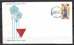 INDE. N°492 Sur Enveloppe 1er Jour (FDC) De 1976. Planning Familial. - FDC