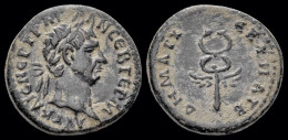 Seleucis And Pieria Antioch Trajan AE Semis Winged Caduceus - Provincie