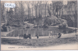 COGNAC- JARDIN DE L HOTEL DE VILLE - Cognac