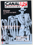 Magazine CANAL BD N° 27 Novembre-décembre 2002 Eisner Le Retour Du Spirit  Follet / Duchâteau   Bec / Dorison - CANAL BD Magazine
