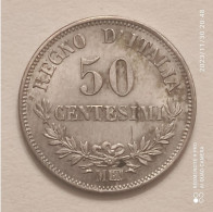 Italia Regno - 50 Cent (qFDC/FDC) - 1861-1878 : Victor Emmanuel II