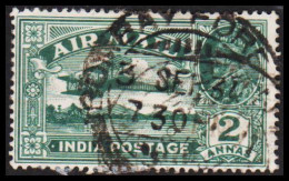 1929. INDIA. Georg V AIR MAIL 2 ANNAS  - JF544372 - 1911-35 Roi Georges V