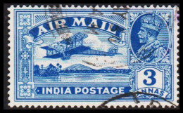 1929. INDIA. Georg V AIR MAIL 3 ANNAS  - JF544373 - 1911-35 Koning George V